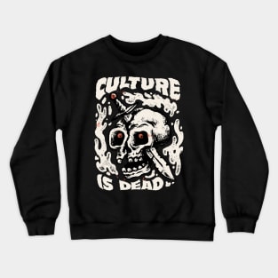 Rebel Culture Skull Crewneck Sweatshirt